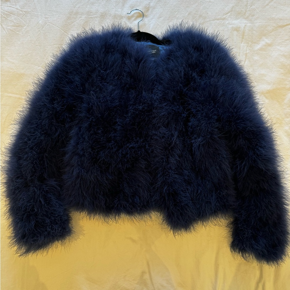 Lamarque faux fur jacket XS
